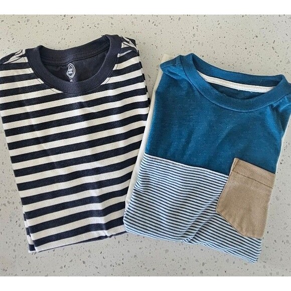 2 Boys Wonder Nation Shirts Size L 10/12 - Picture 1 of 5